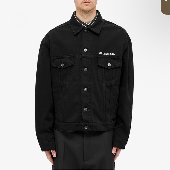 Balenciaga Other - Balenciaga Men's Black Casual Jacket